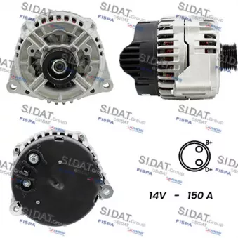 Alternateur SIDAT A12BH0938A2
