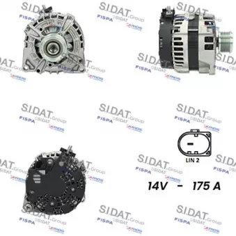 Alternateur SIDAT A12BH0974