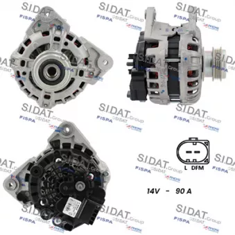 Alternateur SIDAT A12BH1252