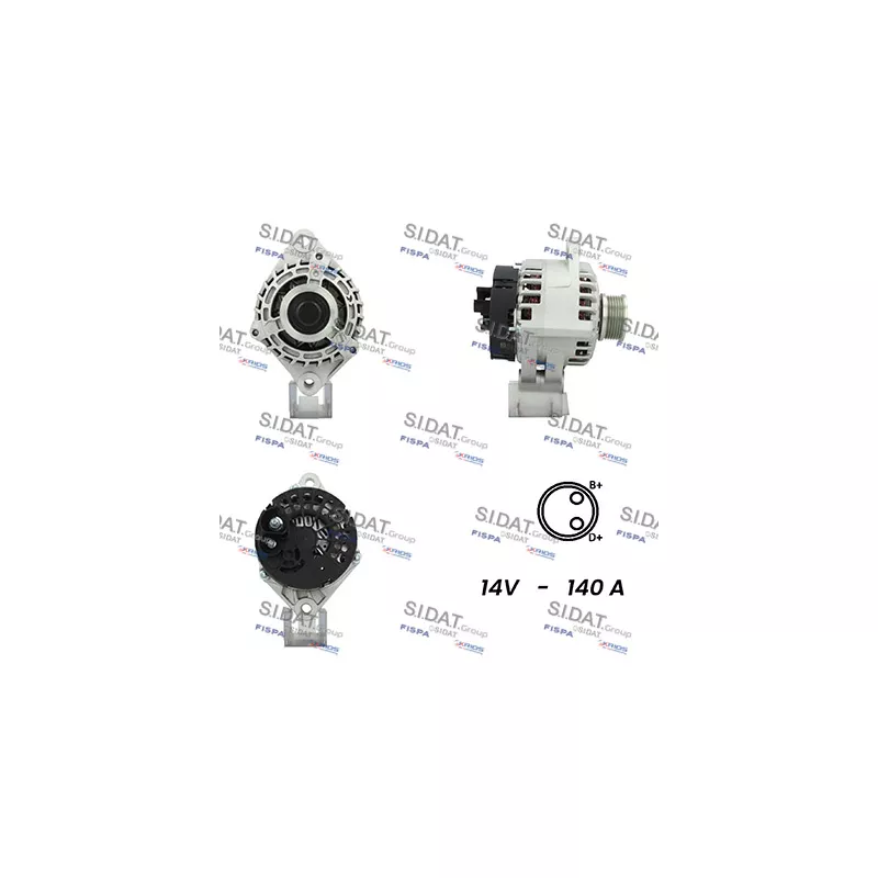 Alternateur SIDAT A12DE0009A2