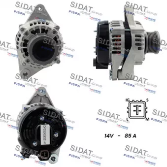 Alternateur SIDAT A12DE0052A2