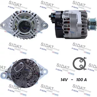 Alternateur SIDAT A12DE0081A2