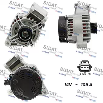 Alternateur SIDAT A12DE0087A2