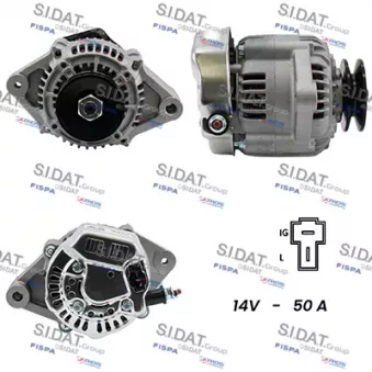 Alternateur SIDAT A12DE0108A2