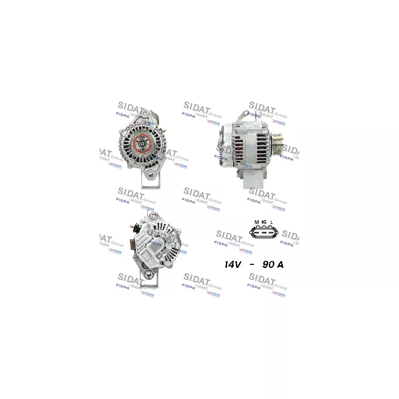 Alternateur SIDAT A12DE0175A2