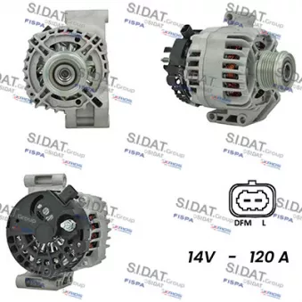 Alternateur SIDAT A12DE0460A2