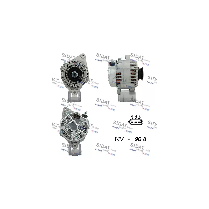 Alternateur SIDAT A12DE0488A2