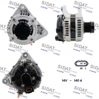 Alternateur SIDAT A12DE0711A2