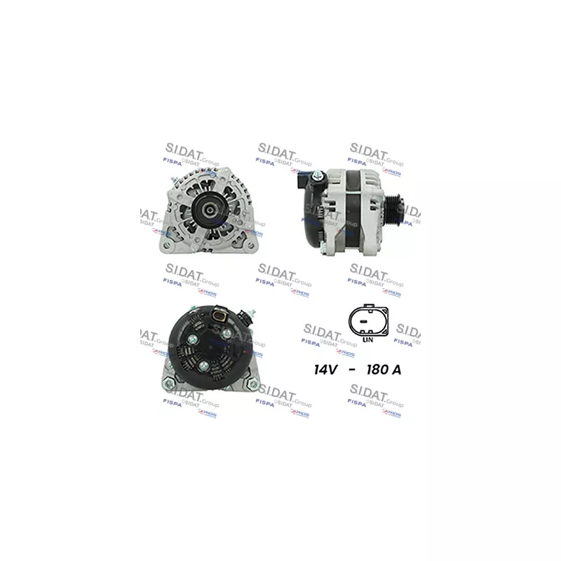 Alternateur SIDAT A12DE0893A2