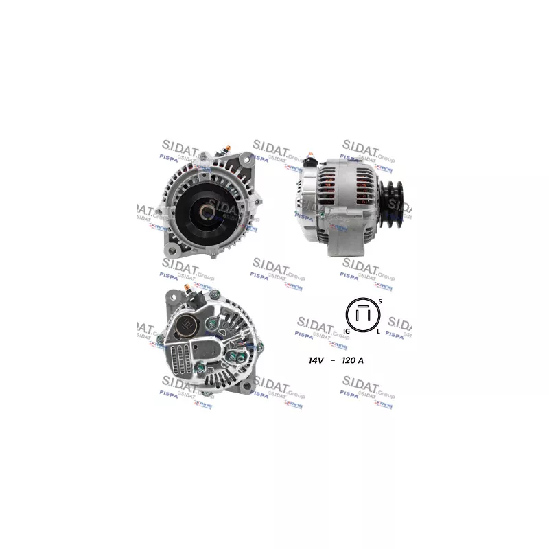 Alternateur SIDAT A12DE1057A2