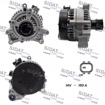 Alternateur SIDAT A12DE1236