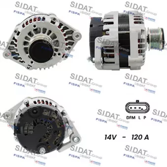 Alternateur SIDAT A12DR0096A2
