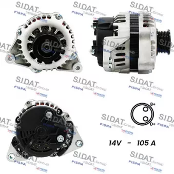 Alternateur SIDAT A12DR0109A2