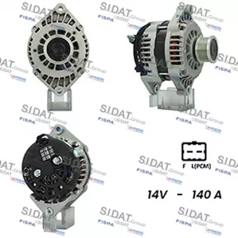 Alternateur SIDAT A12DR0444