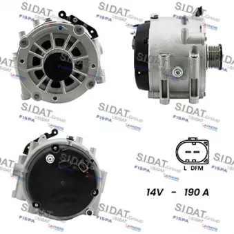 Alternateur SIDAT A12DR0549A2