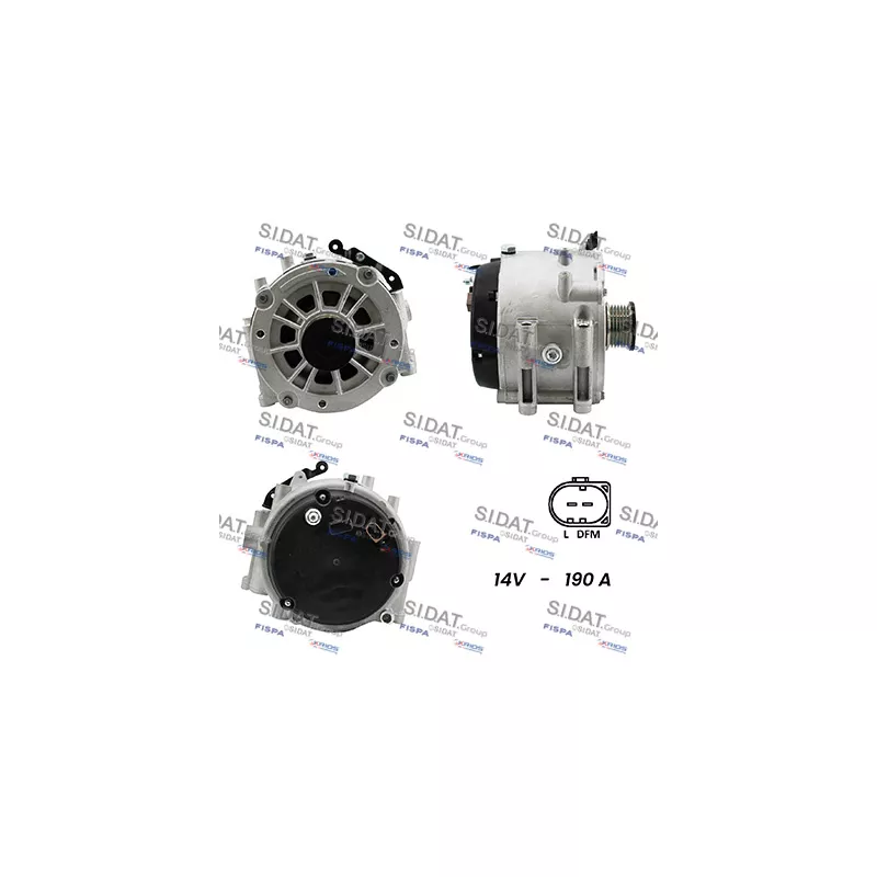 Alternateur SIDAT A12DR0549A2