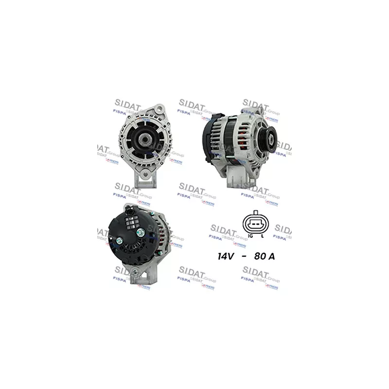 Alternateur SIDAT A12DR0816