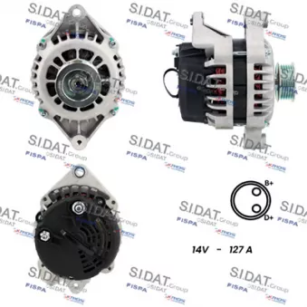 Alternateur SIDAT A12DR1134A2