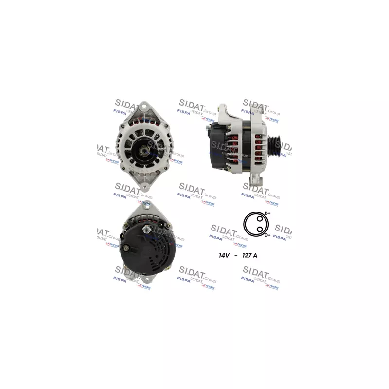 Alternateur SIDAT A12DR1148A2