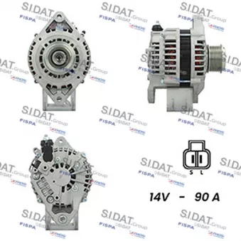Alternateur SIDAT A12HT0115A2