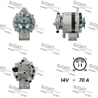 Alternateur SIDAT A12HT0354A2