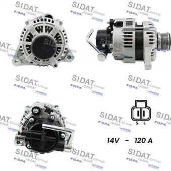 Alternateur SIDAT A12HY0045A2