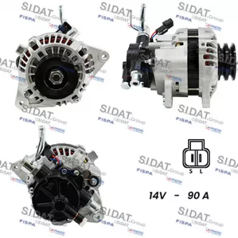 Alternateur SIDAT A12HY0114A2