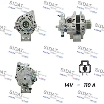 Alternateur SIDAT A12HY0128A2