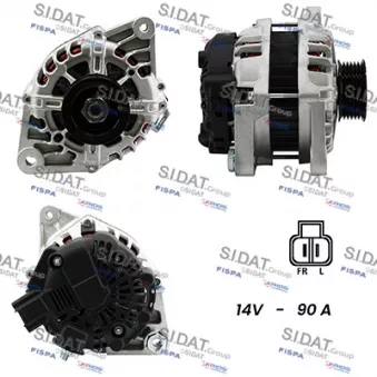 Alternateur SIDAT A12HY0166