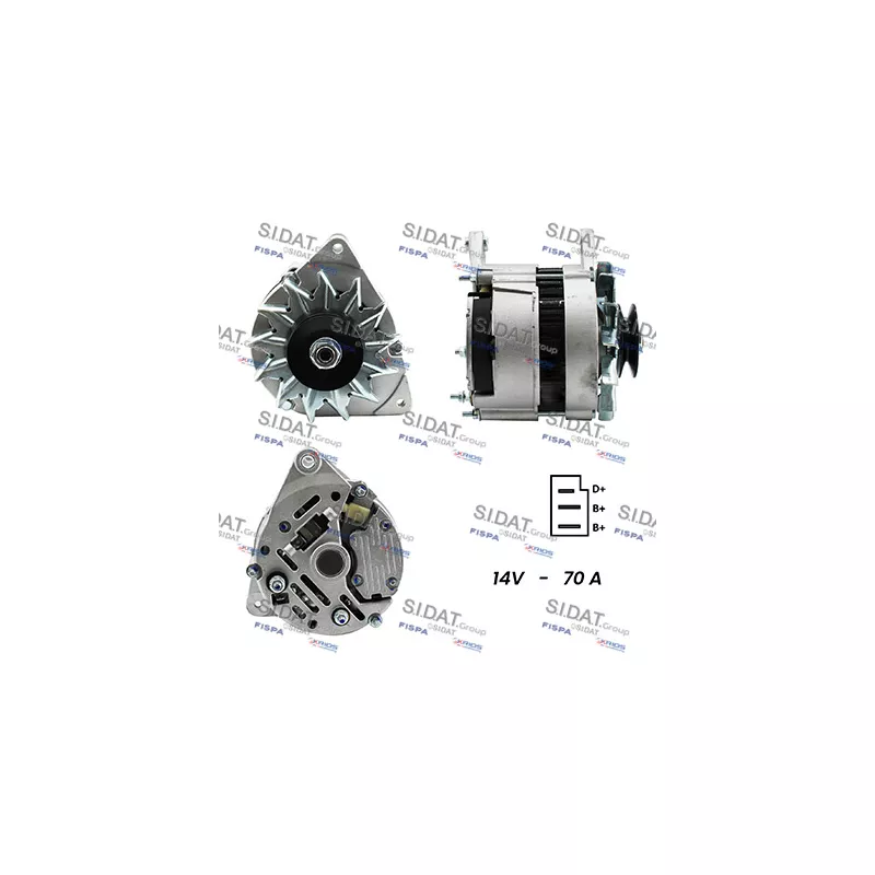Alternateur SIDAT A12LU0026A2