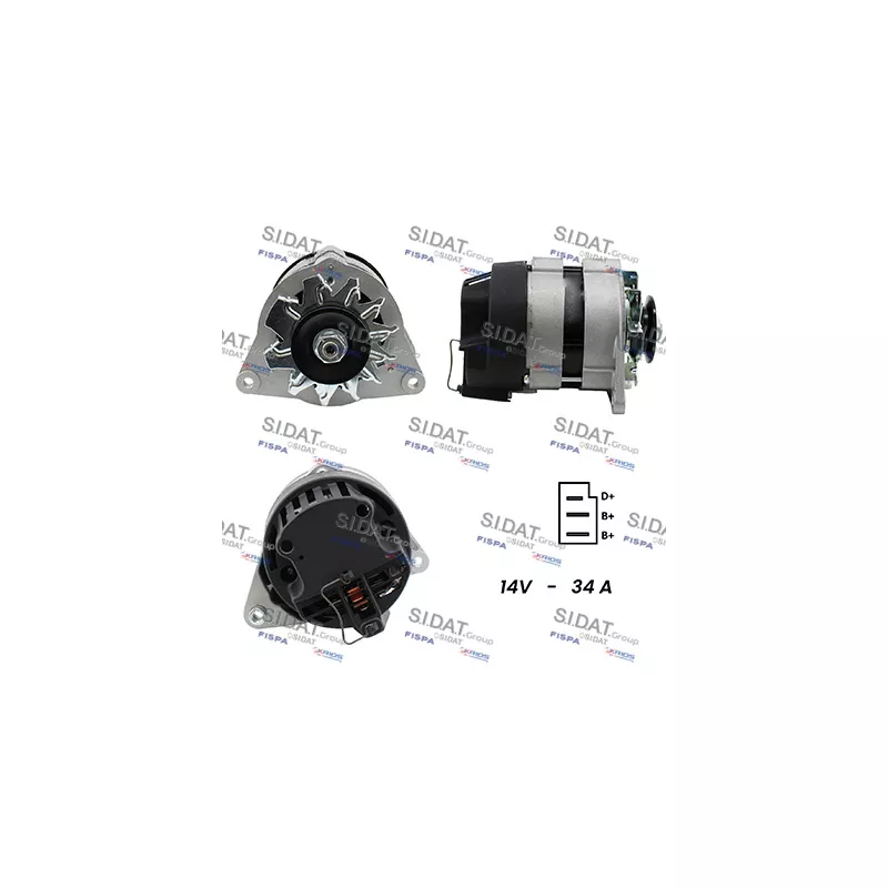 Alternateur SIDAT A12LU0300A2