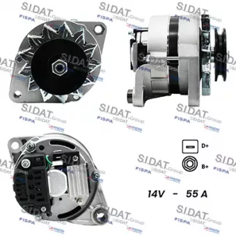Alternateur SIDAT A12MA0031A2