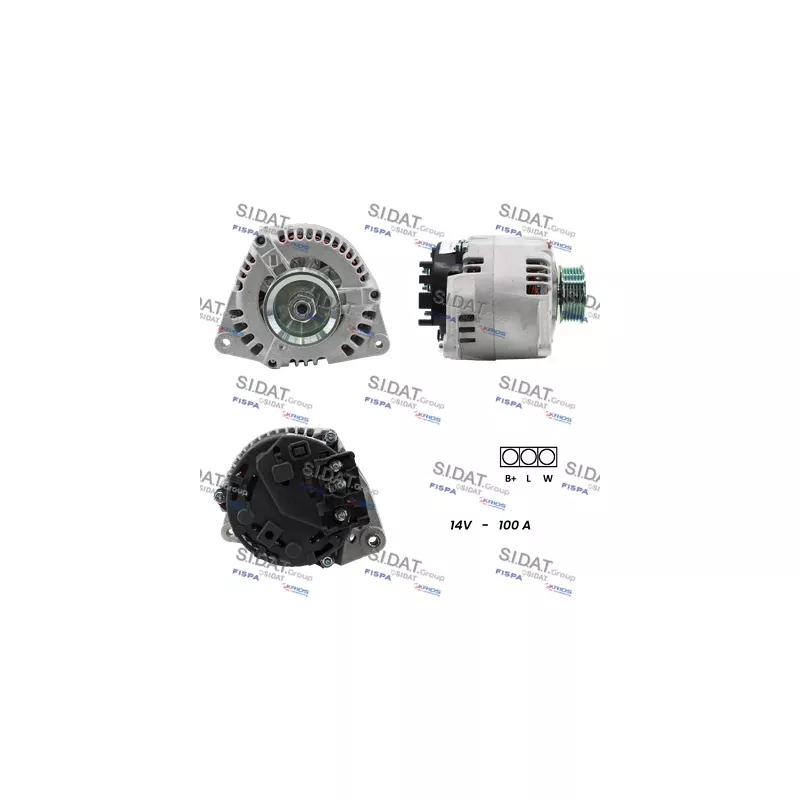 Alternateur SIDAT A12MA1037A2