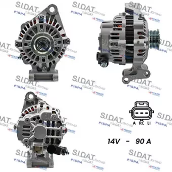 Alternateur SIDAT A12MH0158A2