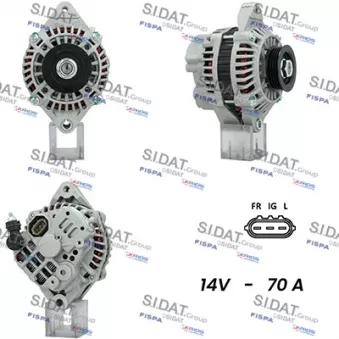 Alternateur SIDAT A12MH0344A2