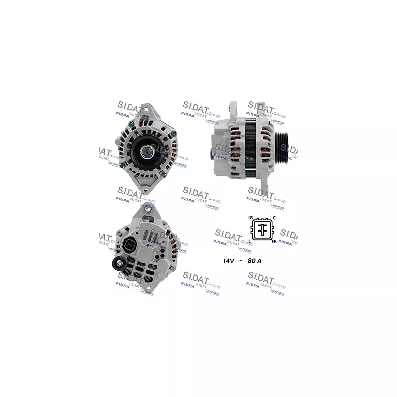 Alternateur SIDAT A12MH0453A2