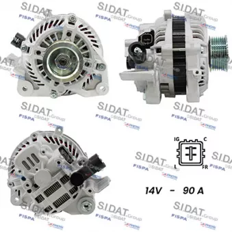 Alternateur SIDAT A12MH0625A2