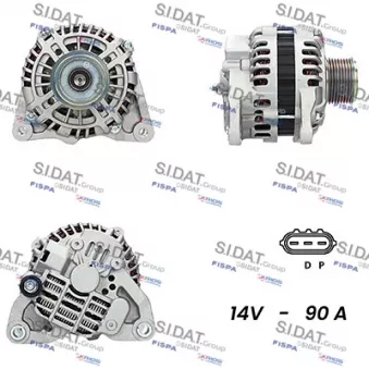 Alternateur SIDAT A12MH0653A2