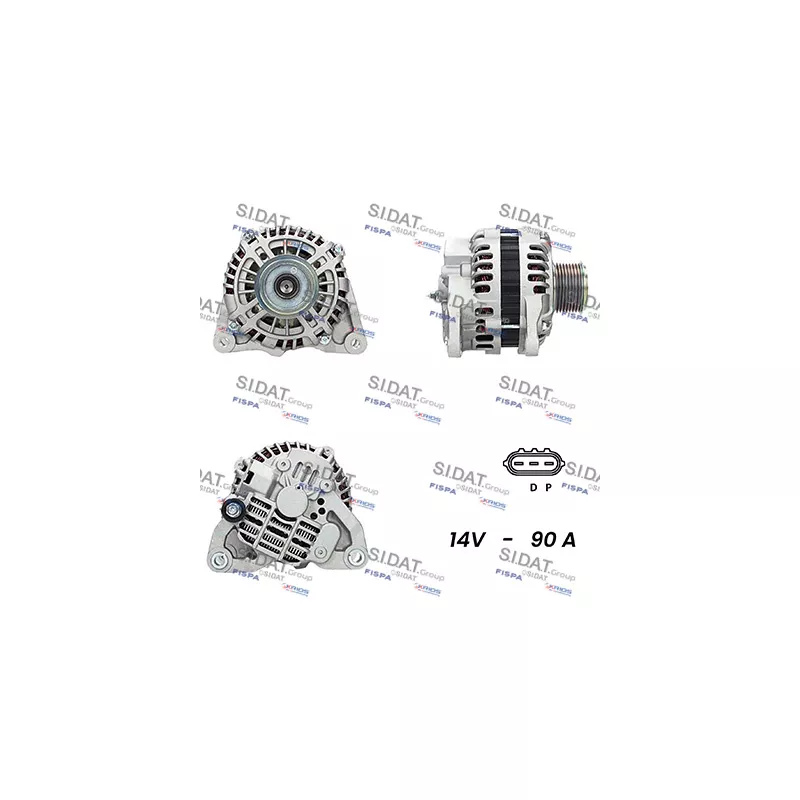 Alternateur SIDAT A12MH0653A2