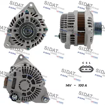 Alternateur SIDAT A12MH0700A2