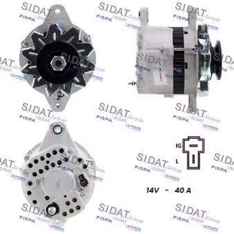 Alternateur SIDAT A12MH0707A2