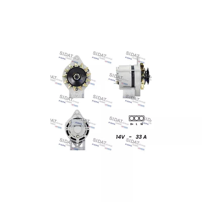Alternateur SIDAT A12ML0595A2