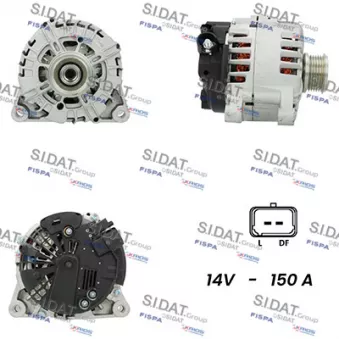 Alternateur SIDAT A12VA0004