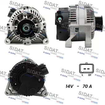 Alternateur SIDAT A12VA0034A2