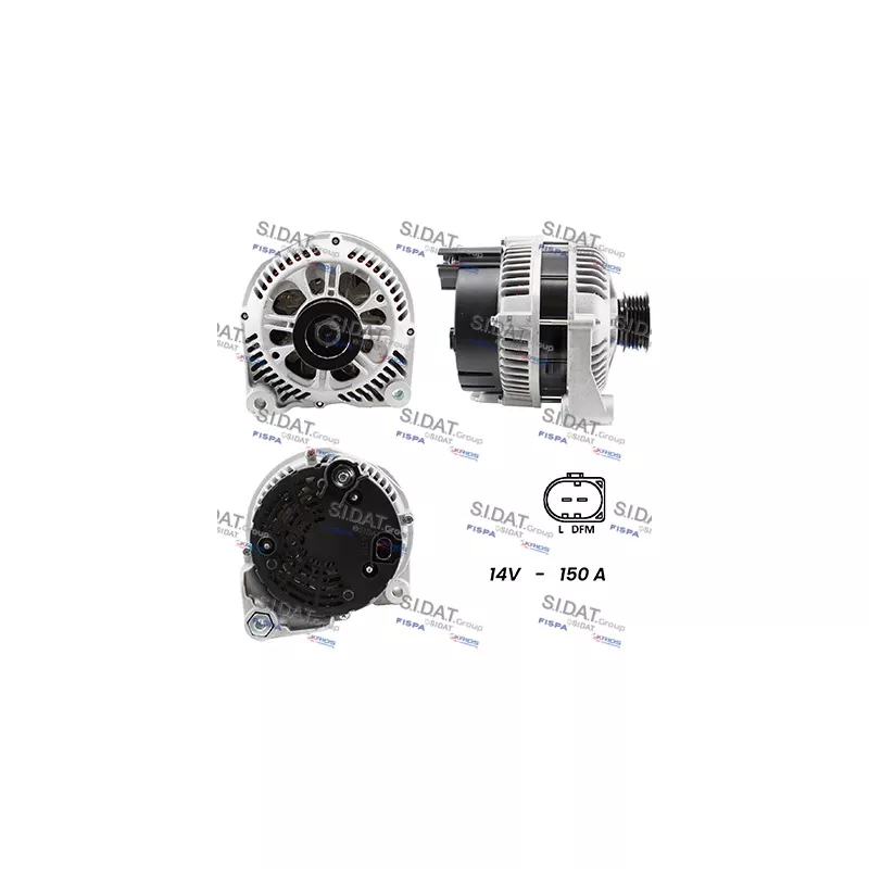 Alternateur SIDAT A12VA0053A2