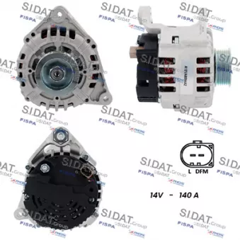 Alternateur SIDAT A12VA0094A2