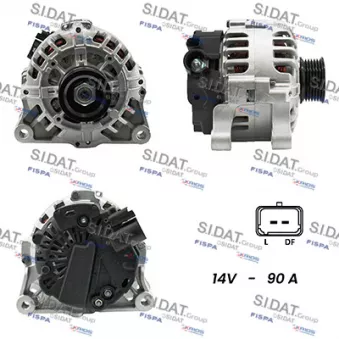 Alternateur SIDAT A12VA0125A2