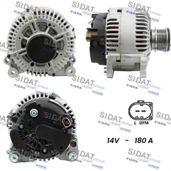 Alternateur SIDAT A12VA0185A2