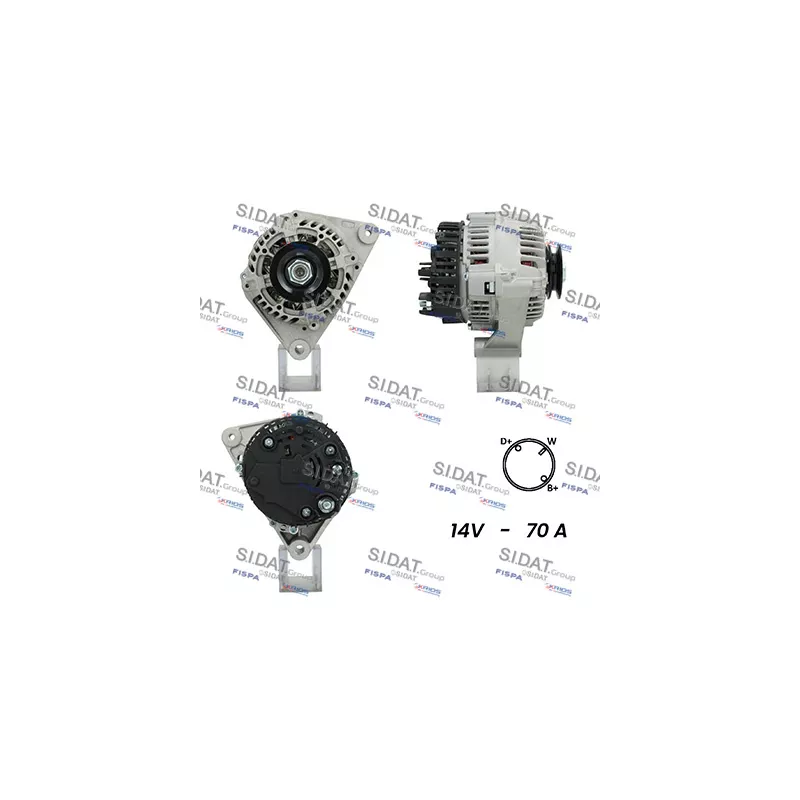 Alternateur SIDAT A12VA0246A2