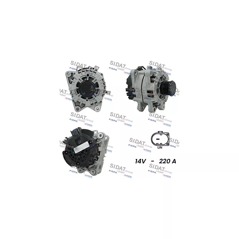 Alternateur SIDAT A12VA0304A2